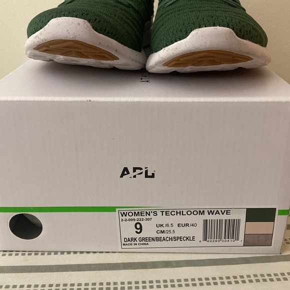Mint condition APL dark green sneakers - Picture 6 of 6
